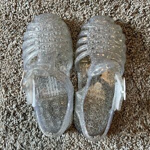 The Children’s Place Toddler Girl Glitter Jelly Shoes